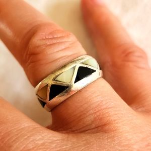 Vintage Navajo Sterling Silver ring, size 9